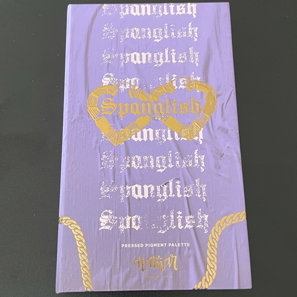 Spanglish eyeshadow palette.